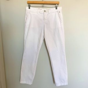 Anthropologie Pilcro and the Letterpress Hyphen White Chino Pant